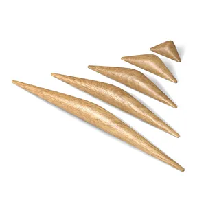 Wooden drawer pulls unusually shapes - 1
